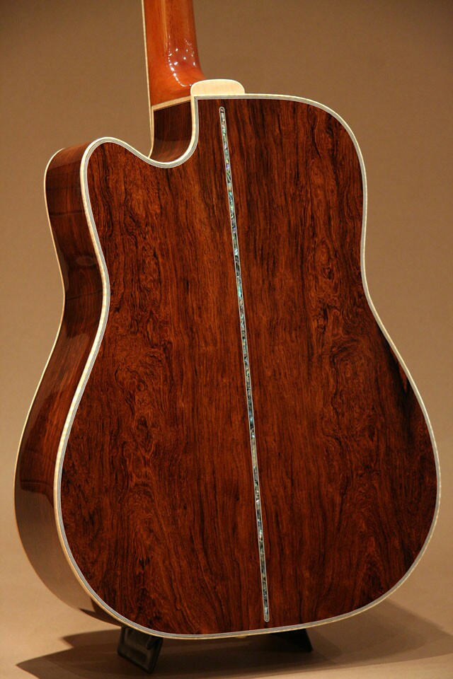 高端手工琴欣赏定制sumi(鹫见工房)s-dmgrc madagascar rosewood (枝