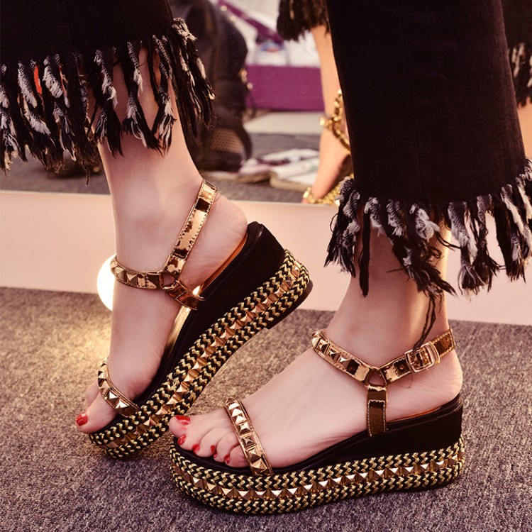 h3255夏季新款真皮凉鞋