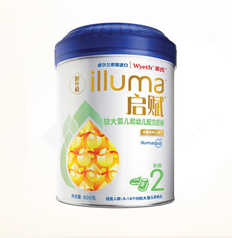 900g惠氏启赋幼儿奶粉2段
