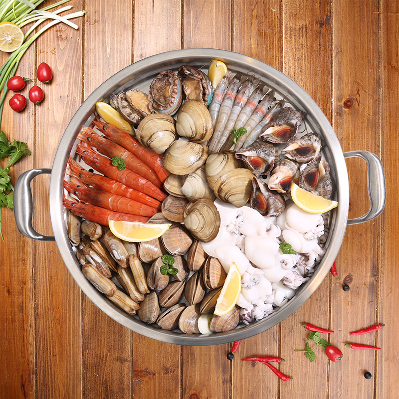 00 锅底:  人气最旺海鲜粥(含米饭),美极浓汤--最适合泡饭,下面,原汁