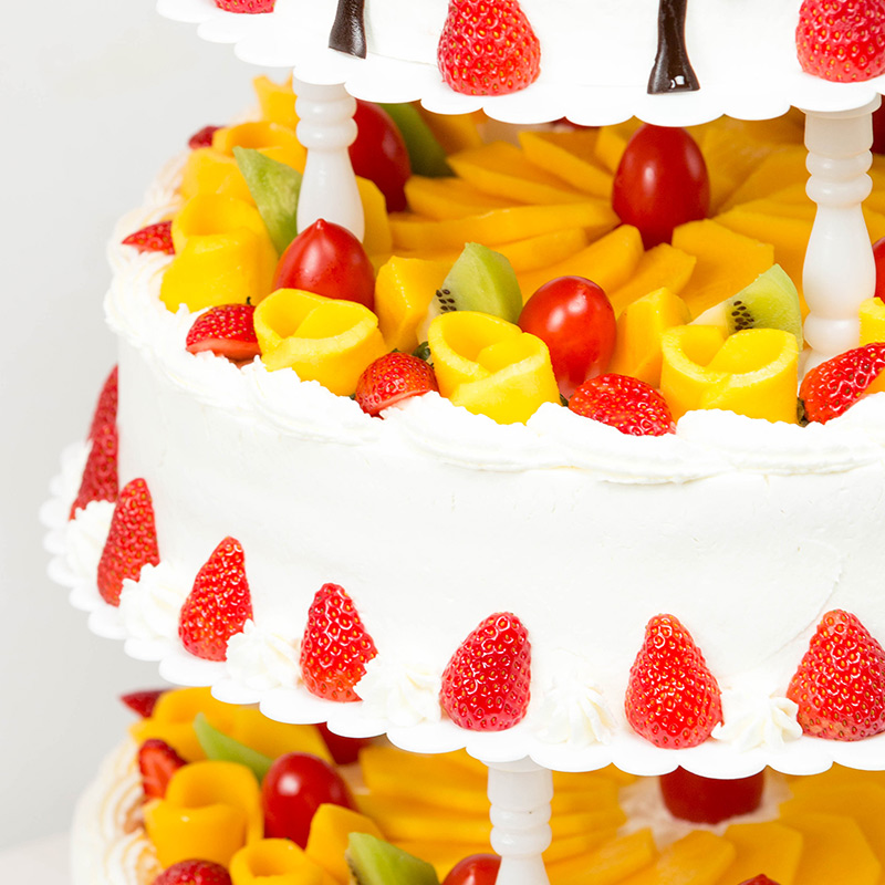 寿比南山15磅三层大蛋糕祝寿蛋糕15磅仅888元随州