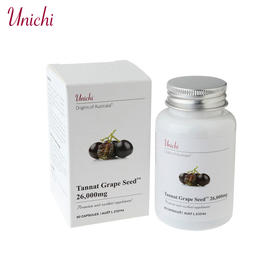 unichi葡萄籽精华胶囊降低黑色素提亮肤色60粒