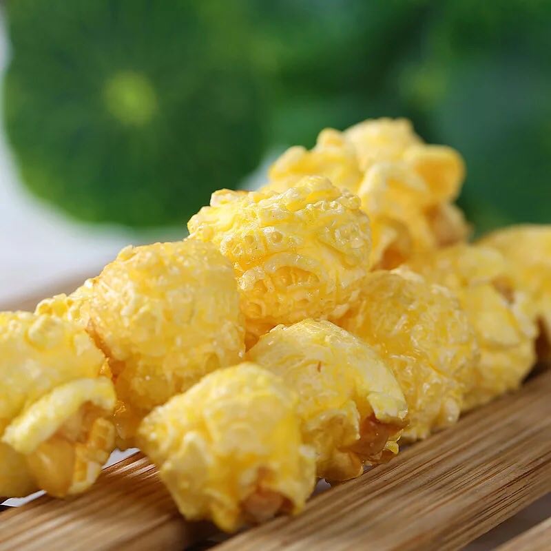 小山驴爆米花 奶香味焦糖味香脆可口爆米花袋装108g 休闲膨化零食