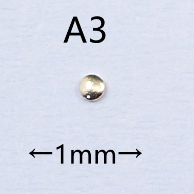 1mm 金色圆底部空心-a3(一包5000颗)