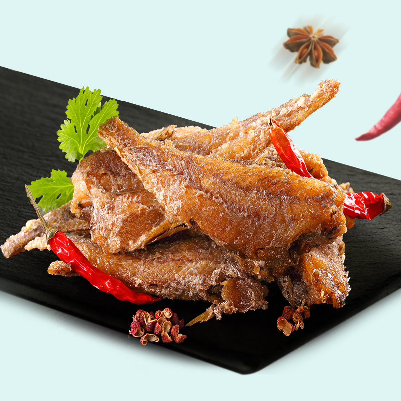【良品铺子】香酥小黄鱼 118g 舟山特产即食小鱼仔