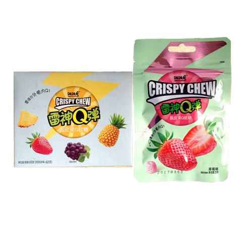 跳跳龙 脆皮果q软糖