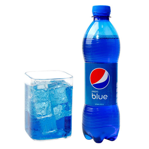 巴厘岛进口正品 网红蓝色百事可乐pepsi blue450ml瓶装 可口可乐 商品图4