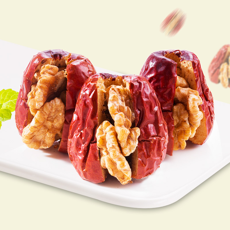 芝麻枣夹核桃208g 新老包装切换中