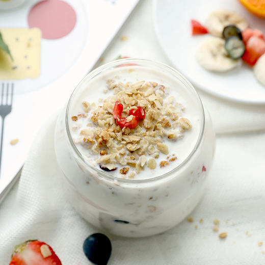 honlife加拿大蔓越莓蜂蜜早餐熟燕麦片