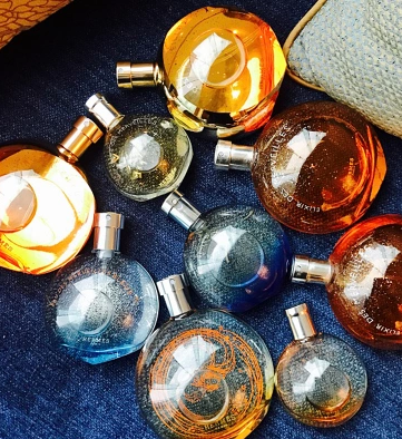 hermes爱马仕橘彩星光龙涎香水