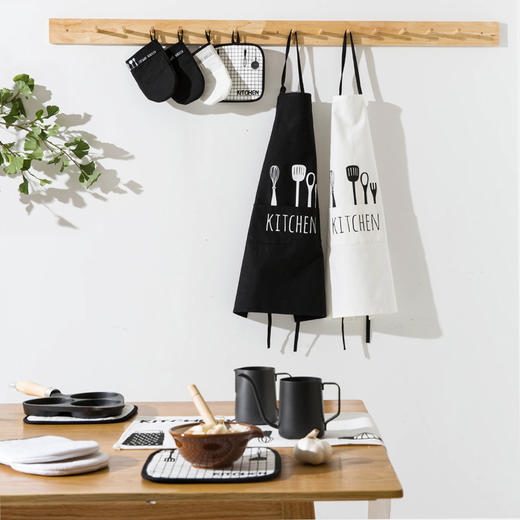 摩登主妇创意欧式烘焙手套隔热垫微波炉手套耐高温手套清洁擦手巾1 商品图1