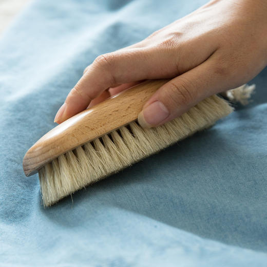 摩登主妇 实木系列木柄猪鬃刷 清洁刷家居家务洗衣刷子家用软毛刷 商品图2