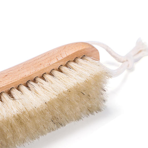 摩登主妇 实木系列木柄猪鬃刷 清洁刷家居家务洗衣刷子家用软毛刷 商品图3