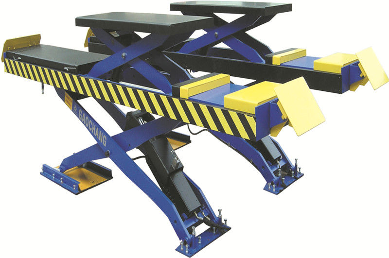 【折后批发】高昌大剪式子母双层四轮定位举升机gc-3.5ms