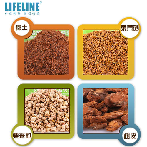 蛭石、智利水苔，苔藓，椰土，龙眼叶，赤玉土、粟米粒、果壳砂、树皮 商品图3