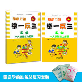 幼小衔接 A版+B版 举一反三 数学