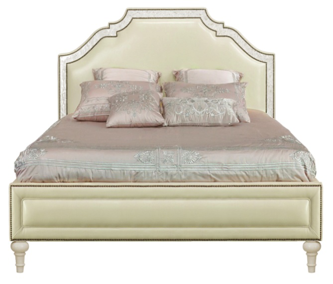 1307-0083 皇后床 兆森国际 都会时尚系列