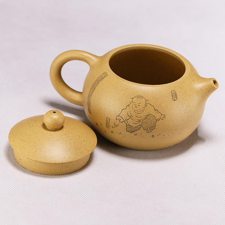 徐国良大师手工紫砂壶