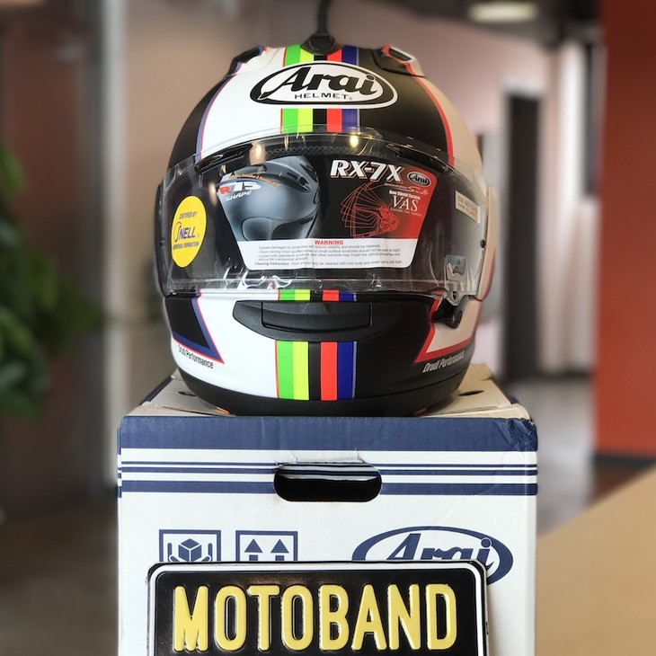 arairx7xhaslamtrcakwsbk夏士林哈史莱姆头盔