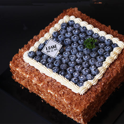 2磅百香果蛋糕   酸酸甜甜就是我，清爽的百香果加加入护眼新鲜蓝莓（蛋糕需提前6小时下单，不接急单）【页面往下拉，有尺寸和口味选择】 商品图1