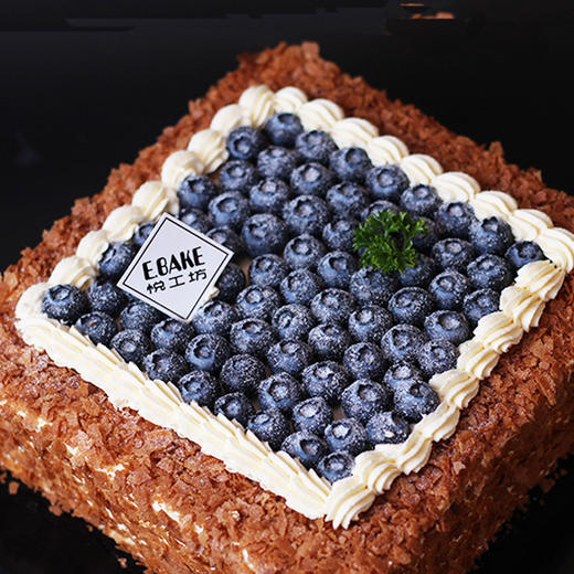 2磅百香果蛋糕   酸酸甜甜就是我，清爽的百香果加加入护眼新鲜蓝莓（蛋糕需提前6小时下单，不接急单）【页面往下拉，有尺寸和口味选择】 商品图3