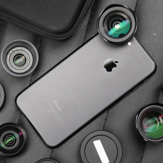 手机镜头专业四件套 无畸变高清广角 微距 鱼眼 增倍人像镜头 苹果