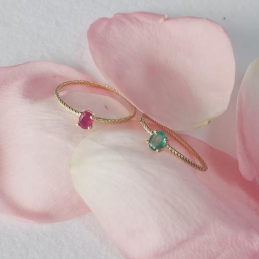 北京仓｜Wouters & Hendrix-Ruby-红宝石 18K黄金 戒指［比利时设计师］ 商品图3