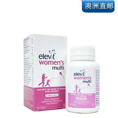 孕妇维他命100粒elevit womens multi