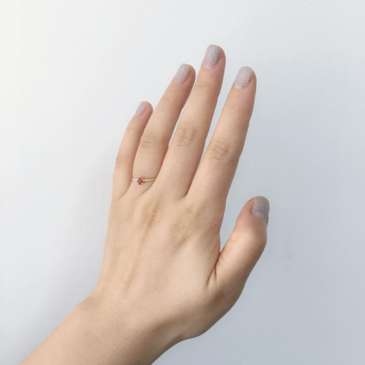 北京仓｜Wouters & Hendrix-Ruby-红宝石 18K黄金 戒指［比利时设计师］ 商品图4