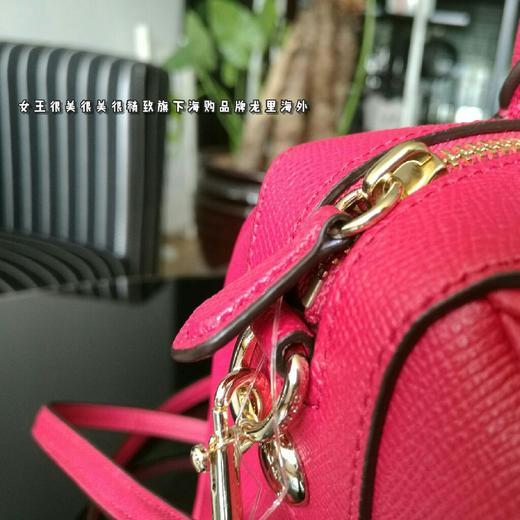 COACH蔻驰玫红色小号波士顿包 商品图2