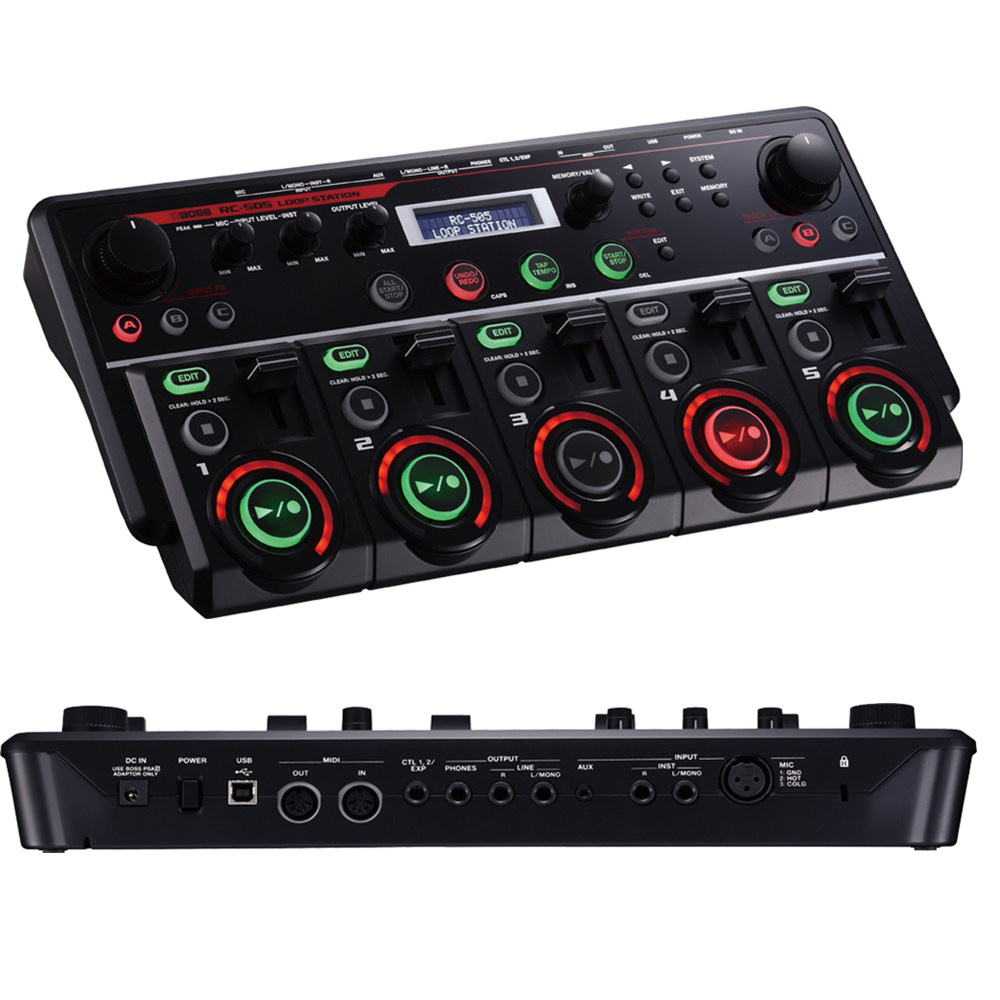 rc-505:循环工作站 现代乐手的实用乐句循环工作站 roland专为beatbox