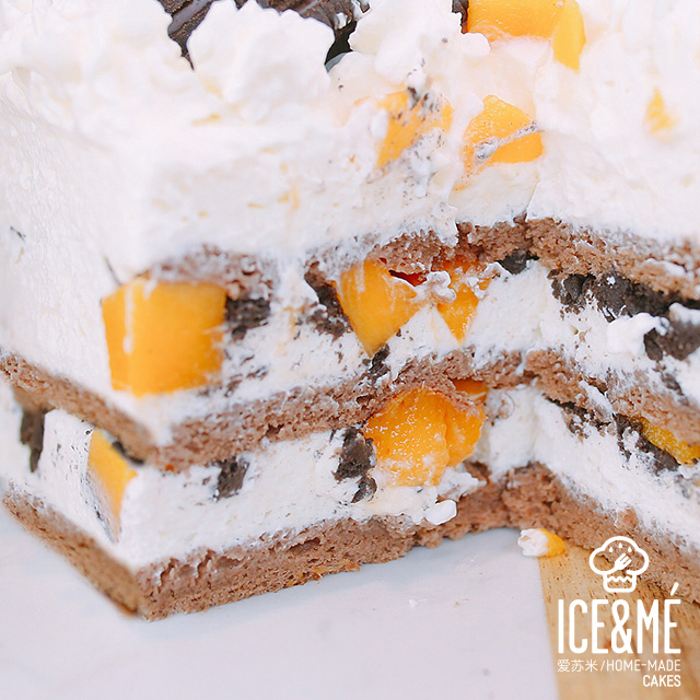 芒果奥利奥蛋糕