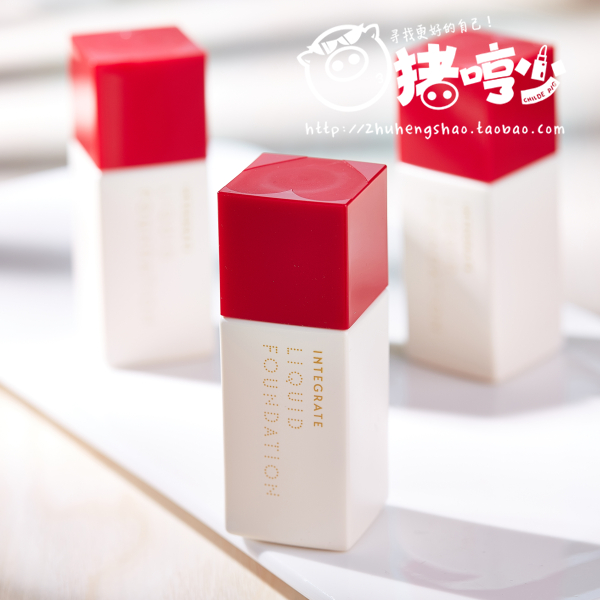 瓷白肌透出来! 日本资生堂INTEGRATE完美意境粉底液 2017新版