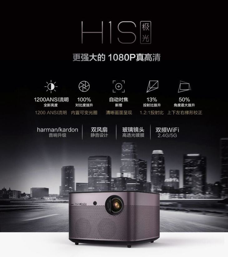 极米h1s参数图片