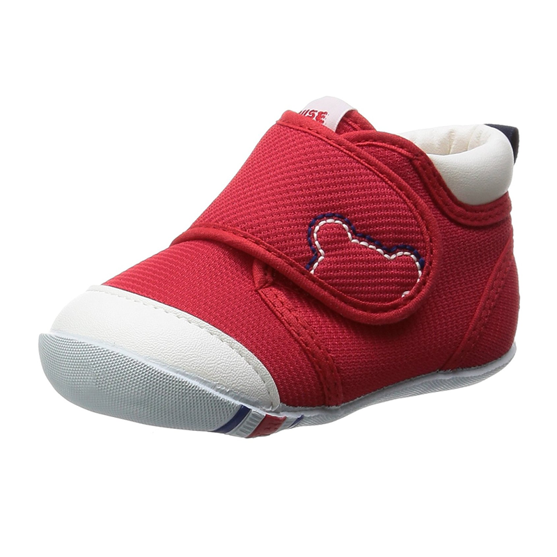 【日本直邮】mikihouse 婴幼儿网面经典学步鞋 红色