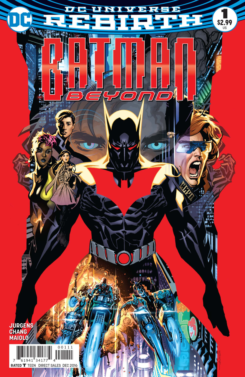 未来蝙蝠侠v6 主刊 batman beyond v6(2016)普封