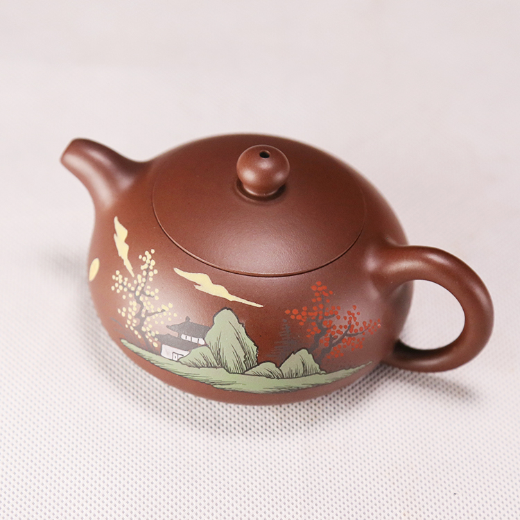 【山里人家】谭俊大师手工紫砂壶