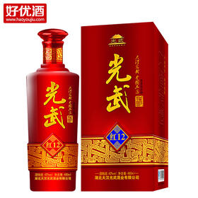 大汉光武红12 浓香型白酒42度500ml