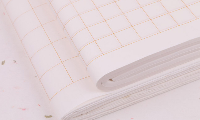 【小楷纸套装】小楷最爱:金线方格纸三包装,练习,创作,抄经首选!