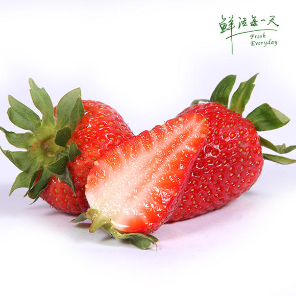 甘草丶进口有机草莓100g