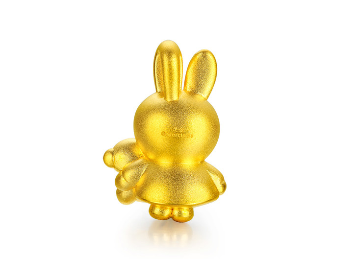 超级呆萌的3d足金米菲 古名珠宝荷兰米菲系列