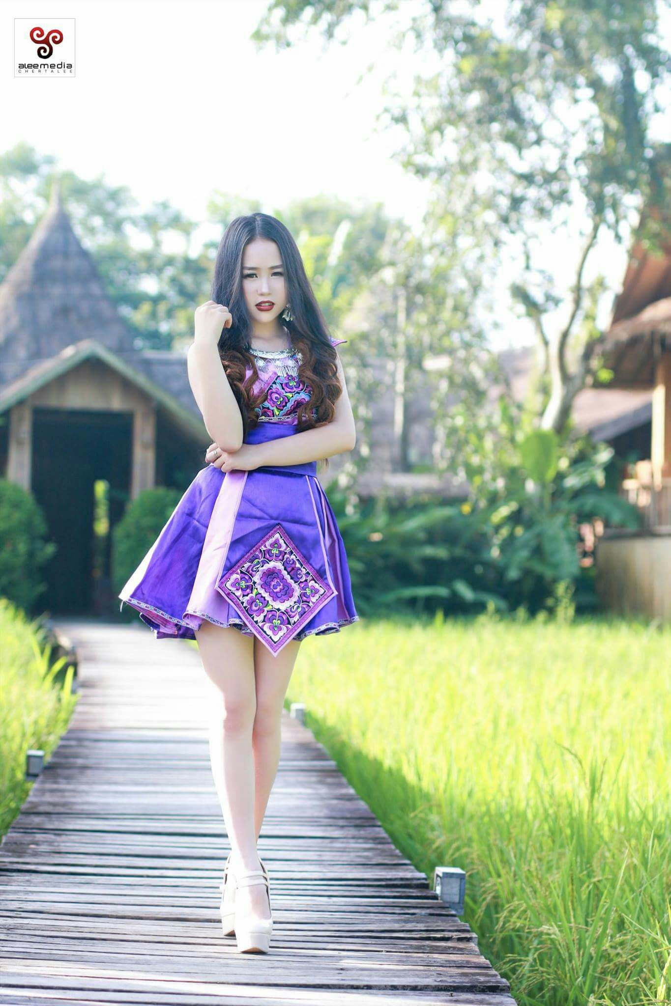 老挝苗族服装短款全套