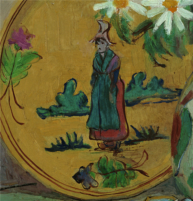 《野菊花》| 潘玉良版画