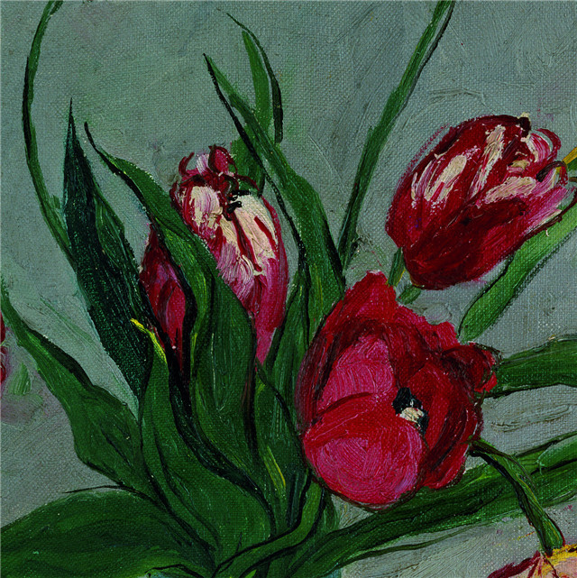 《郁金香》| 潘玉良版画