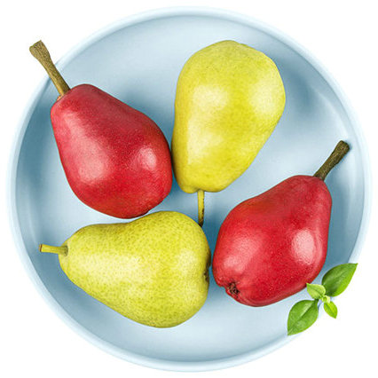 款款甜蜜 鸳鸯啤梨600g*1盒 红绿搭配 香甜也要成双成对