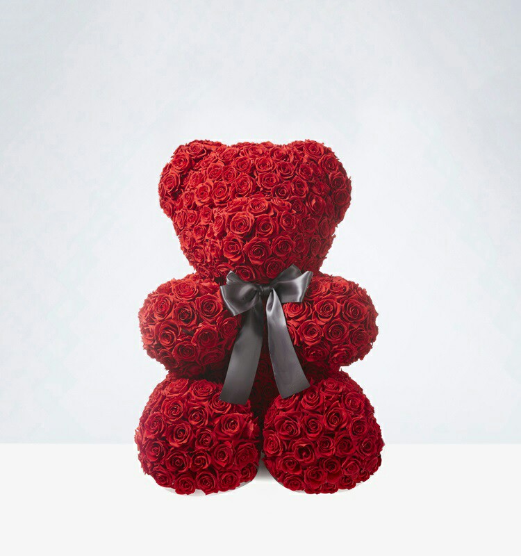 玫瑰抱抱熊