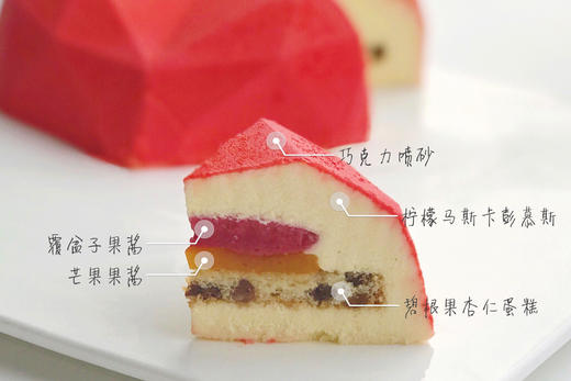 永恒的钻石心（慕斯需提前一天预定，色系可换） 商品图1