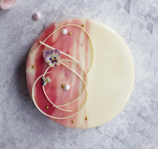 柠檬百香果慕斯蛋糕 商品图0