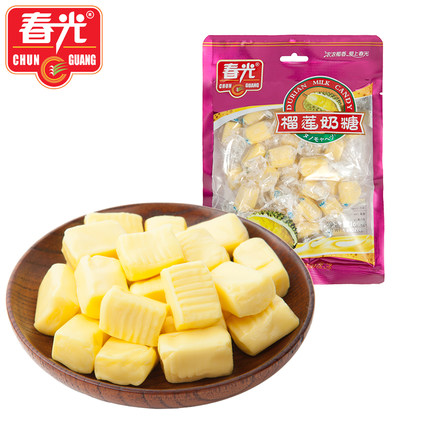 春光糖果榴莲奶糖78g