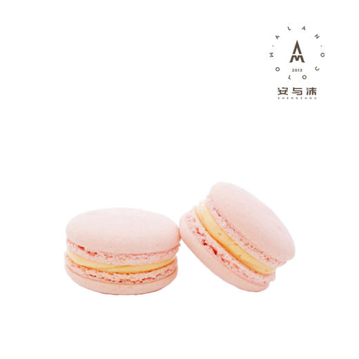 草莓白巧马卡龙 商品图0